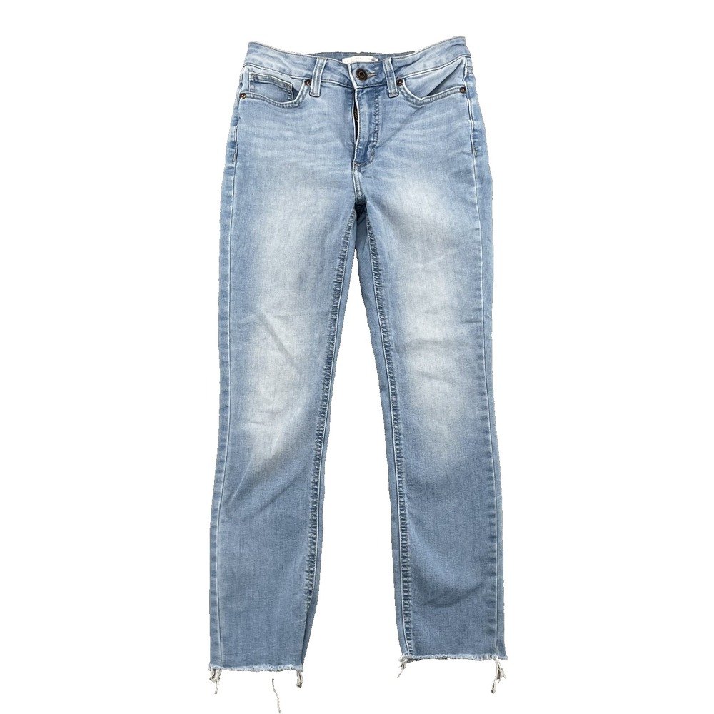 Lauren Conrad Ankle Skinny Ankle Jeans Women's 2 Whisker Rodeo Boho Y2k Academia